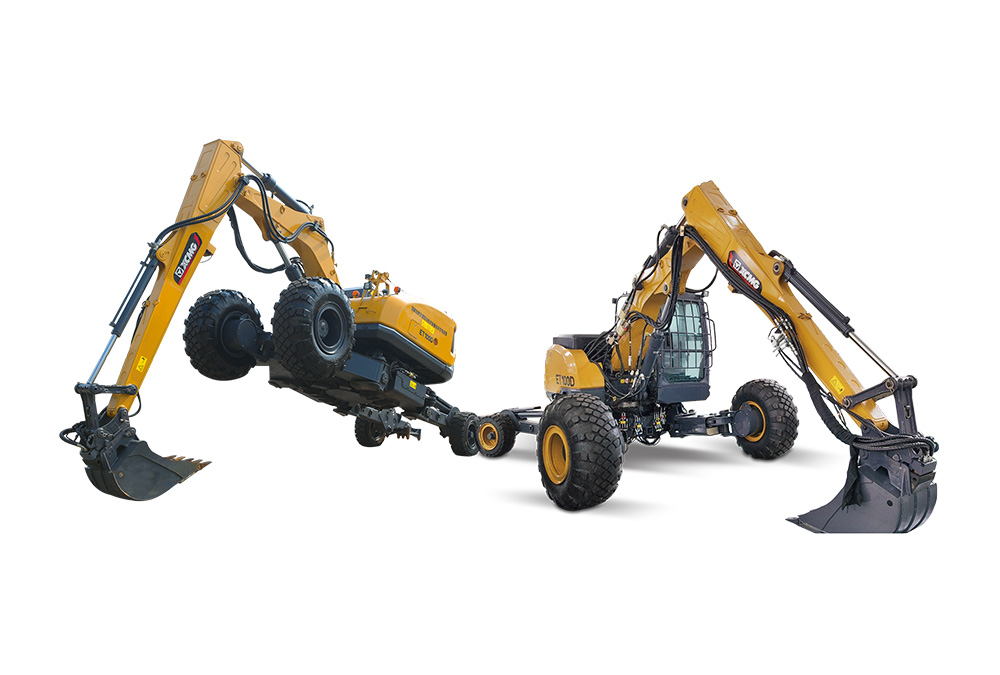 ET100D模块化步履式挖掘机