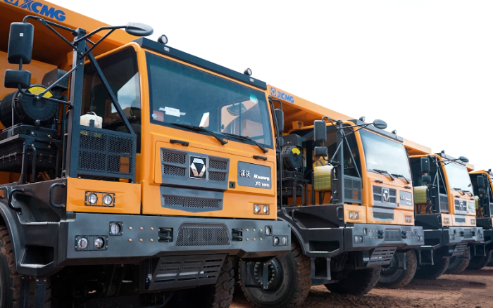 首批交付！20余台冰球突破mg矿卡进驻蒙古国大型矿区！