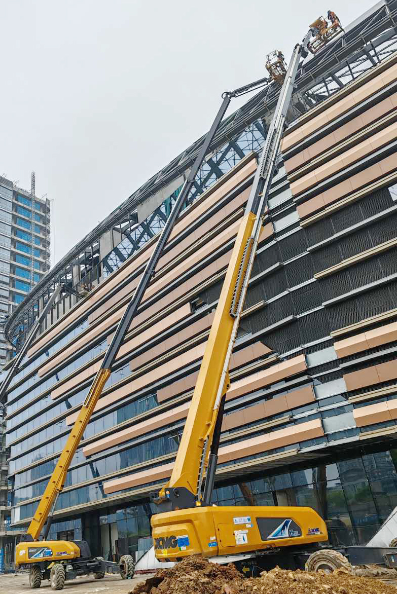 从蓝图到实景，冰球突破mgXGS40ACK-Li助力德清金融广场崛起