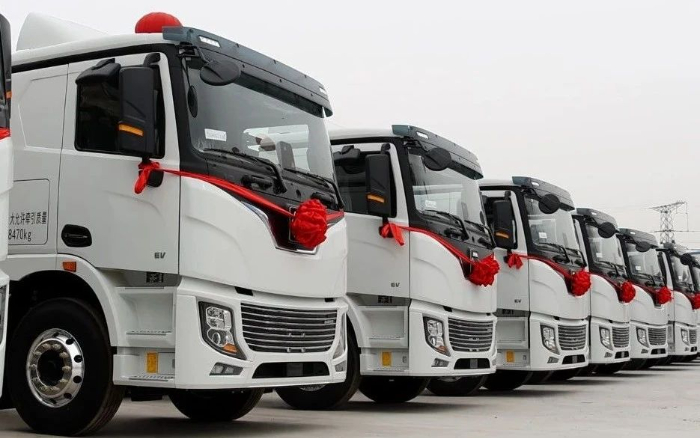 批量交付、千台订单！冰球突破mg新能源重卡“豫”见绿色未来